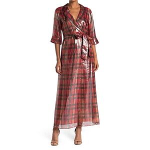Alice + Olivia “Chap” Wrap Dress